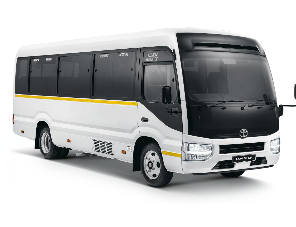 23-seater Toyota Coaster