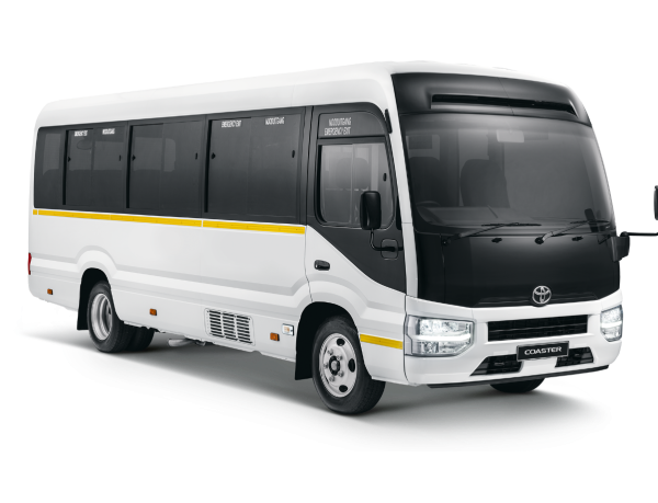 23-seater Toyota Coaster